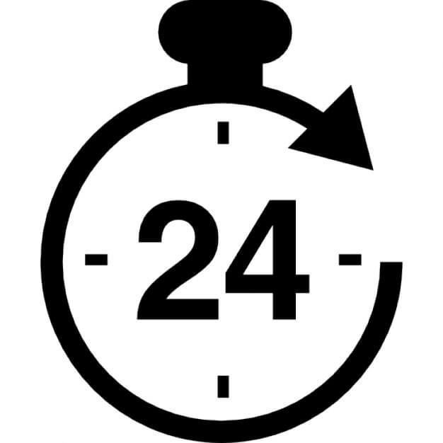 24 hour clock