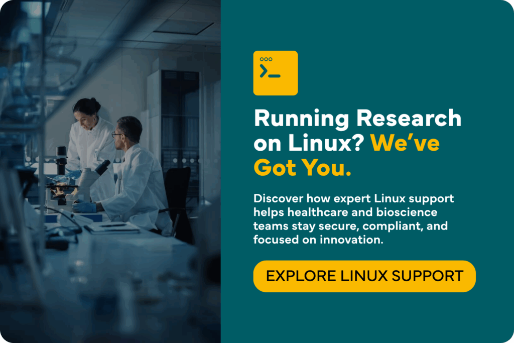 linux for biotech research